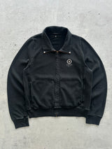 AW/05 Stone Island Denims Embroidered Logo Zip Up Jumper (S)
