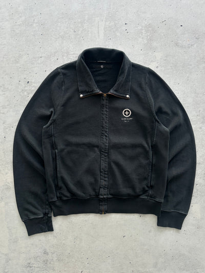 AW/05 Stone Island Denims Embroidered Logo Zip Up Jumper (S)