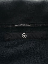 AW/05 Stone Island Denims Embroidered Logo Zip Up Jumper (S)