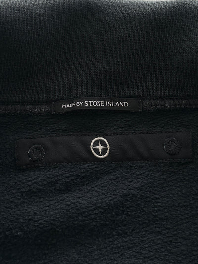 AW/05 Stone Island Denims Embroidered Logo Zip Up Jumper (S)