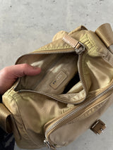 00's Prada Nylon Crossbody / Messenger Bag (One Size)