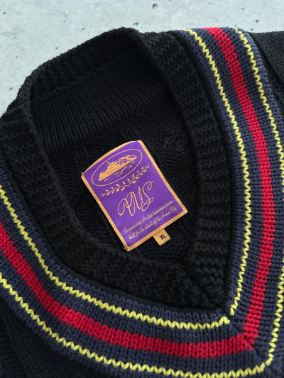 AW/23 Corteiz Wimbledon Cable Knit Jumper (XL)