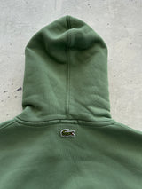 Lacoste big logo Heavyweight Pullover Hoodie (M)