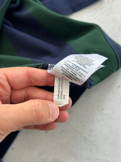 Ralph Lauren Stripe Long Sleeve Polo Shirt (M)