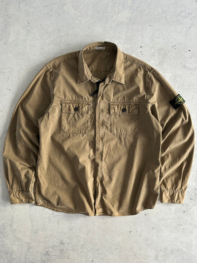 SS/11 Stone Island Zip Up Overshirt (XL)
