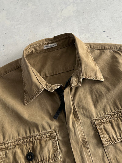 SS/11 Stone Island Zip Up Overshirt (XL)