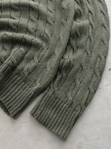 Ralph Lauren Crewneck Cable Knit Jumper (M)