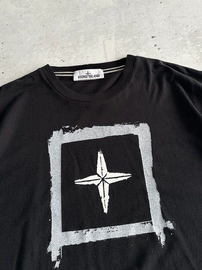 SS/21 Stone Island Compass Logo T Shirt (L)