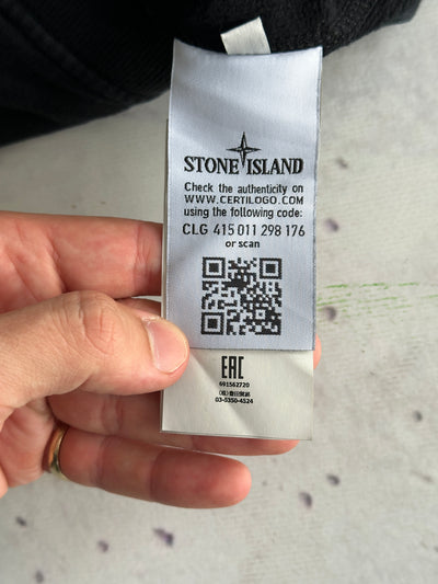 AW/18 Stone Island Fleece Lined Heavyweight Crewneck Sweatshirt (XL)