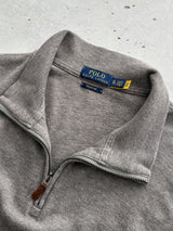 Ralph Lauren 1/4 Zip Estate Rib Pullover Jumper (XL)