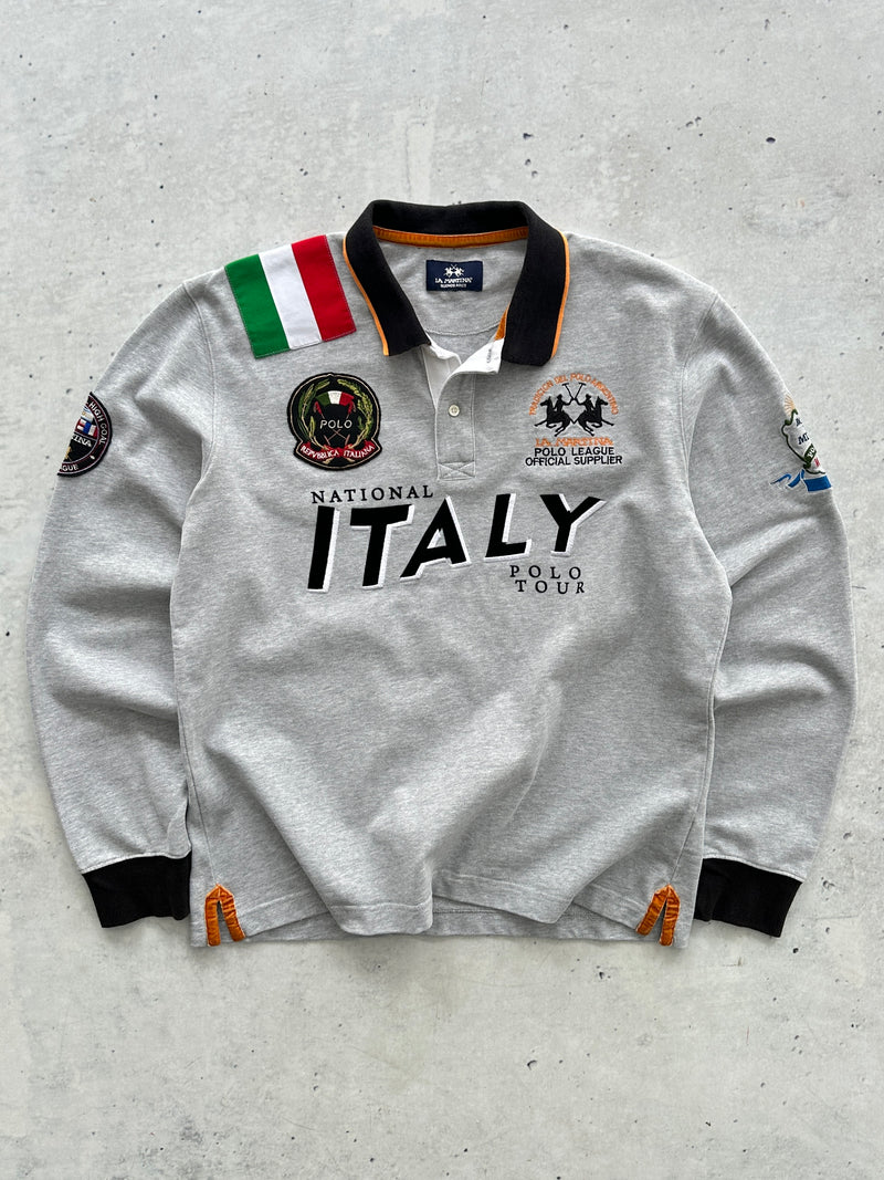 La Martina Italy Heavyweight Rugby Shirt (M)