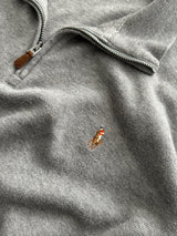 Ralph Lauren 1/4 Zip Estate Rib Pullover Jumper (XL)