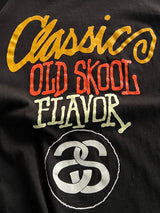 00's Stussy Old Skool Flavor T shirt (S)