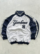 New York Yankees Pinstripe Track Jacket (XXL)