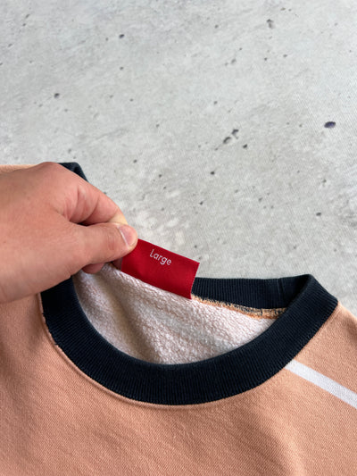 Supreme heavyweight spell out crewneck sweatshirt (L)
