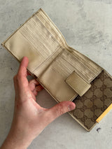 Vintage Gucci GG Canvas Wallet (One Size)