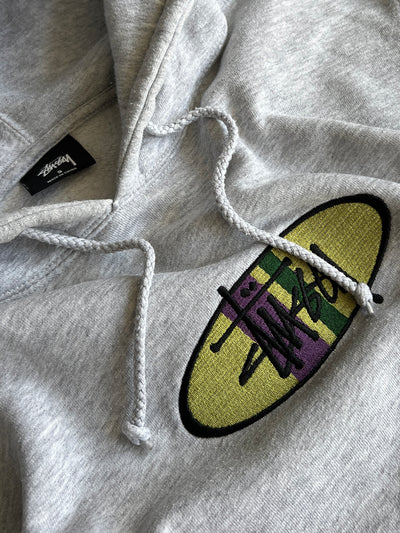Stussy embroidered heavyweight pullover hoodie (S)