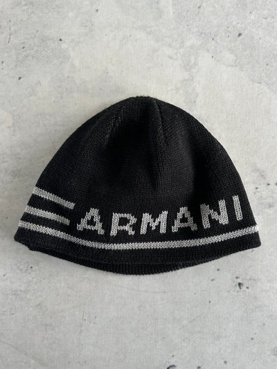 00's Armani Jeans Wool Knit Beanie (S/M)