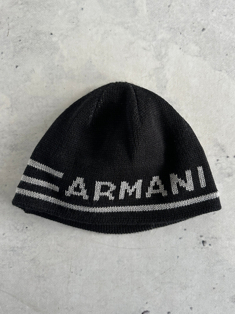 00's Armani Jeans Wool Knit Beanie (S/M)