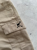 90's Oakley Baggy skull embroidered Cargo Shorts (W28)