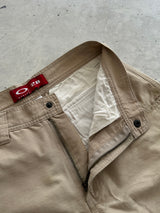 90's Oakley Baggy skull embroidered Cargo Shorts (W28)