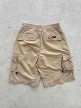 90's Oakley Baggy skull embroidered Cargo Shorts (W28)