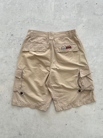90's Oakley Baggy skull embroidered Cargo Shorts (W28)