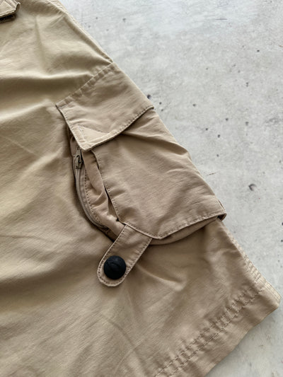 90's Oakley Baggy skull embroidered Cargo Shorts (W28)