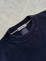 90's Stone Island Embroidered stencil Logo Sweatshirt (M)