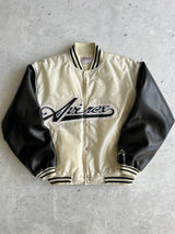 Vintage Avirex nylon padded varsity bomber jacket (L)