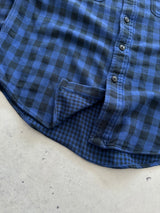 90's Ralph Lauren Heavyweight Gingham Button Up Overshirt (M)