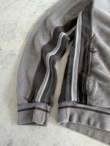 00's Dolce & Gabbana heavyweight embroidered Zip Up Sweatshirt (L)