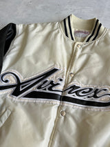 Vintage Avirex nylon padded varsity bomber jacket (L)