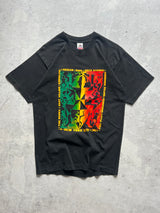 90's NYC Reggae Ghetto Music T Shirt (L)