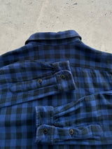 90's Ralph Lauren Heavyweight Gingham Button Up Overshirt (M)