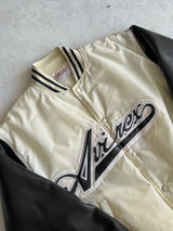 Vintage Avirex nylon padded varsity bomber jacket (L)