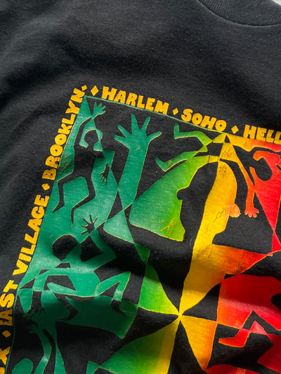 90's NYC Reggae Ghetto Music T Shirt (L)