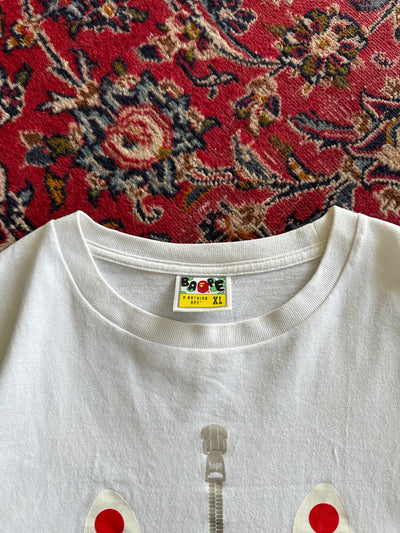 BAPE Shark Head Heavyweight Long Sleeve T Shirt (M)