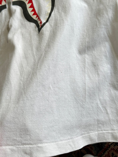 BAPE Shark Head Heavyweight Long Sleeve T Shirt (M)