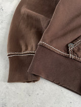 00's True Religion gradient embroidered sun Zip Up Hoodie (XL)