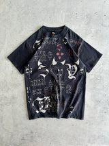 00's Stussy Devil Scribble T Shirt (M)