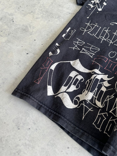 00's Stussy Devil Scribble T Shirt (M)