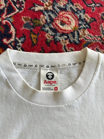 AAPE By A Bathing Ape Camo Bones T Shirt (M)