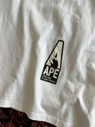 AAPE By A Bathing Ape Camo Bones T Shirt (M)