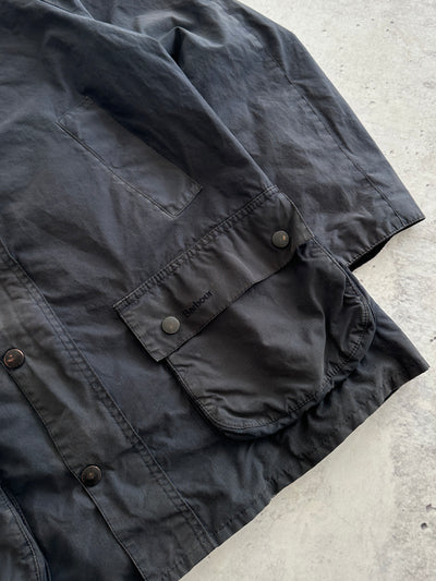 Barbour Bedale Zip Up Wax Jacket (XL)