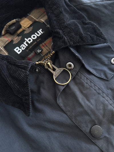 Barbour Bedale Zip Up Wax Jacket (XL)