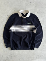 Lacoste Heavyweight Stripe Rugby Shirt (S)