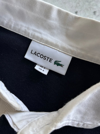 Lacoste Heavyweight Stripe Rugby Shirt (S)