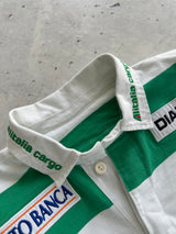 2005/06 Benetton Treviso player issue Heavyweight Stripe Rugby Shirt (L)