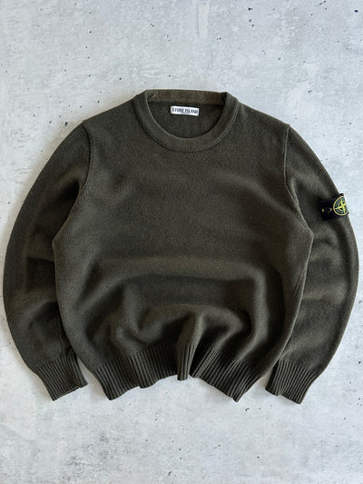 AW/11 Stone Island Wool Crewneck knit Jumper (L)